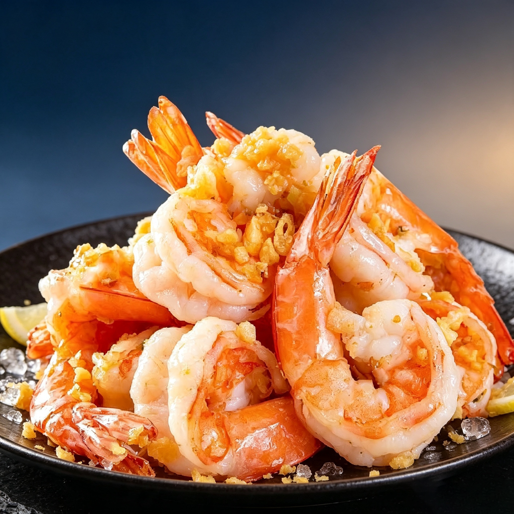 Wild Caught Whole Shell-on Prawns